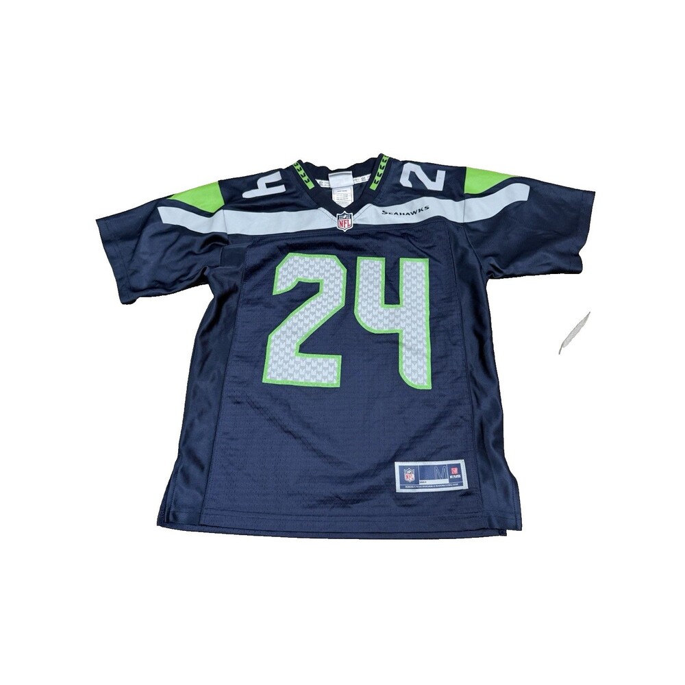 Seattle Seahawks Jersey Youth M Women S Marshawn Lynch 24 NFL Pro Line Football